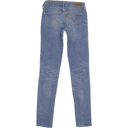Levi's Slight Curve Women Blue Skinny Slim Stretch Jeans W26 L32