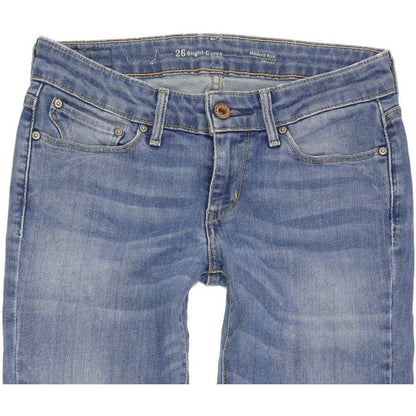 Levi's Slight Curve Women Blue Skinny Slim Stretch Jeans W26 L32
