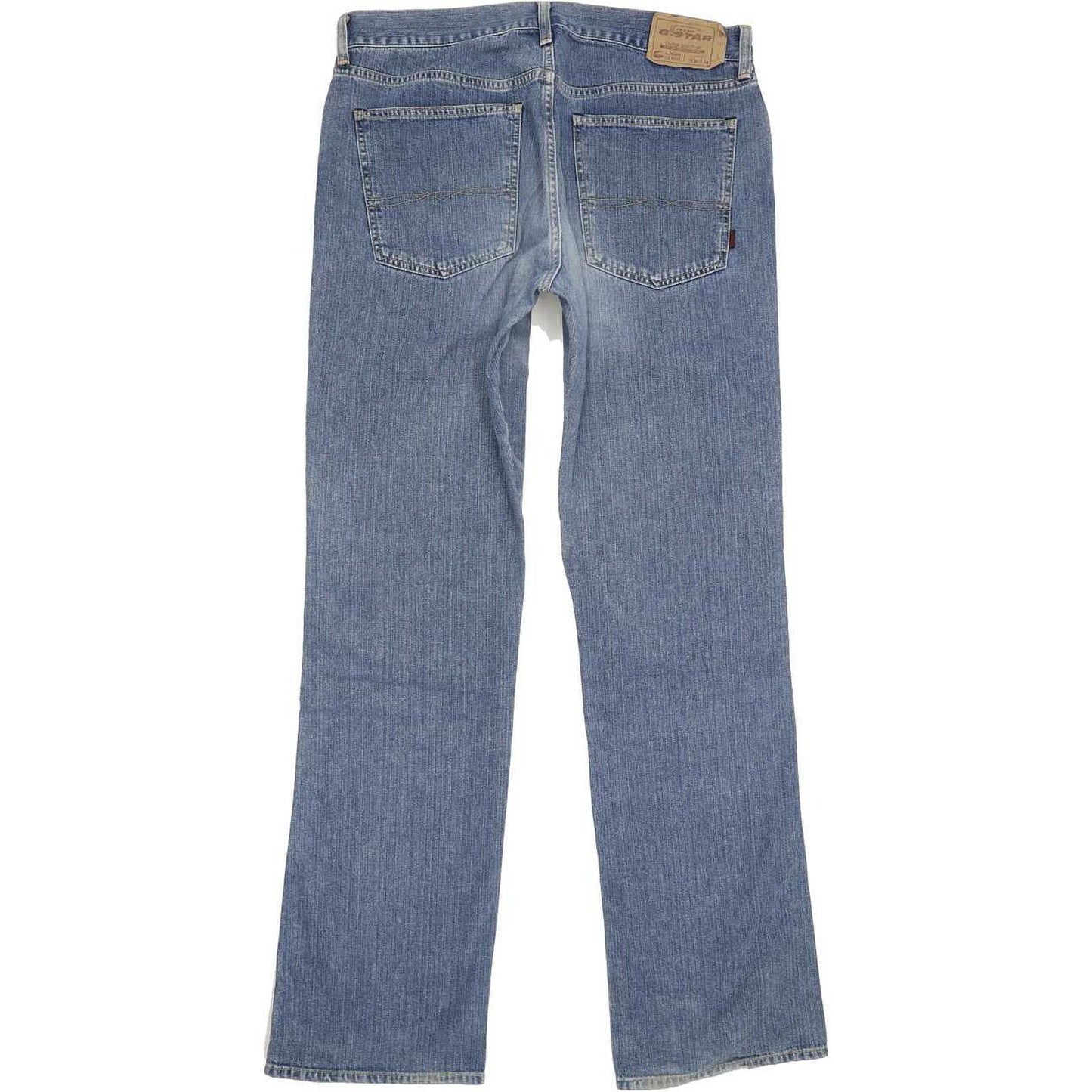 G-Star Men Blue Flared Regular Jeans W36 L34