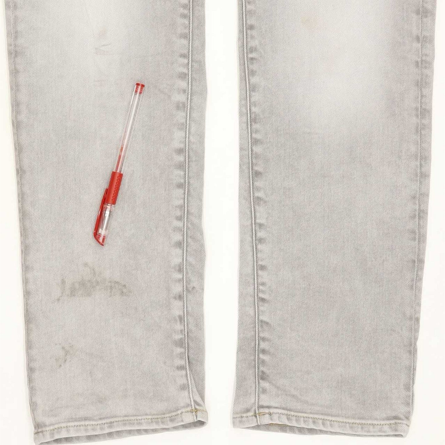 G-Star 3301 Men Grey Tapered Slim Stretch Jeans W30 L33