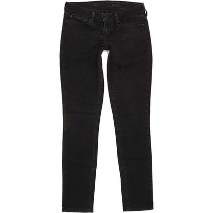 Levi's Demi Curve Women Black Skinny Slim Stretch Jeans W28 L31