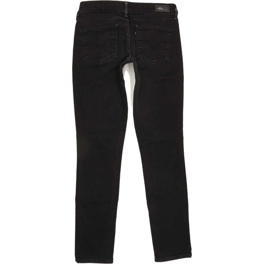 Levi's Demi Curve Women Black Skinny Slim Stretch Jeans W28 L31