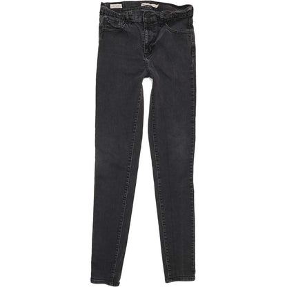 Levi's 720 High Rise Women Charcoal Skinny Stretch Jeans W28 L31