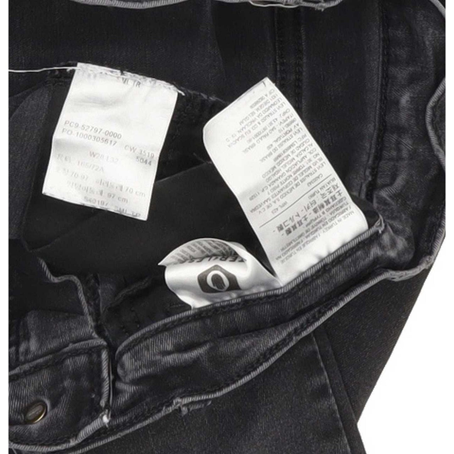 Levi's 720 High Rise Women Charcoal Skinny Stretch Jeans W28 L31