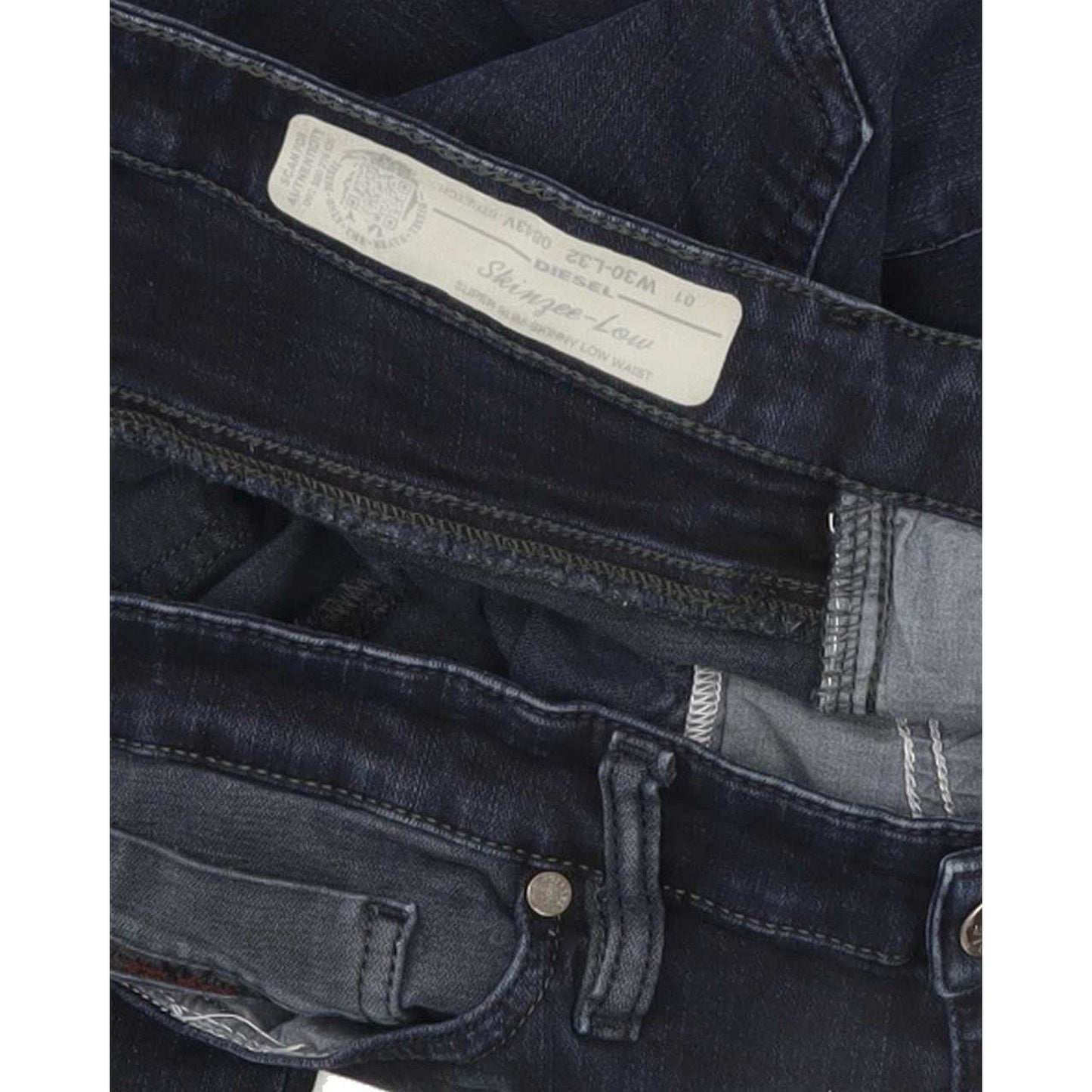 Levi's Skinzee-Low Men Blue Skinny Slim Stretch Jeans W30 L31