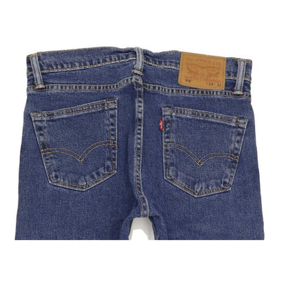 Levi's 510 Men Blue Skinny Slim Stretch Jeans W29 L32
