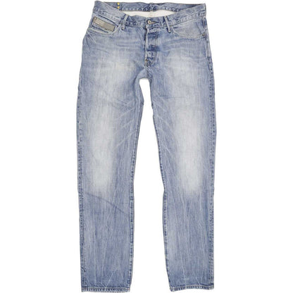 G-Star Blades Men Blue Tapered Regular Jeans W34 L34