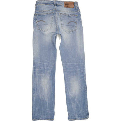 G-Star 3301 Men Blue Straight Loose Stretch Jeans W31 L32