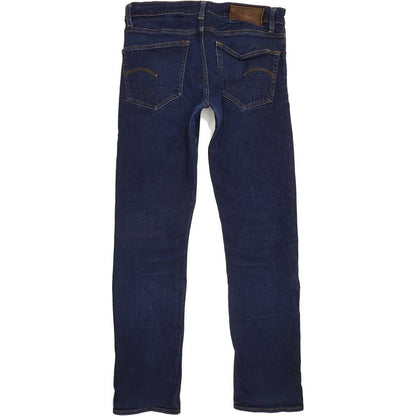 G-Star 3301 Men Blue Straight Regular Jeans W32 L33