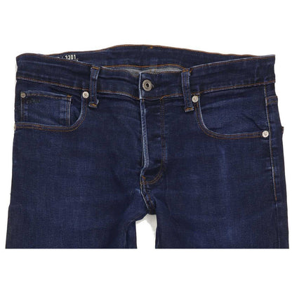 G-Star 3301 Men Blue Straight Regular Jeans W32 L33