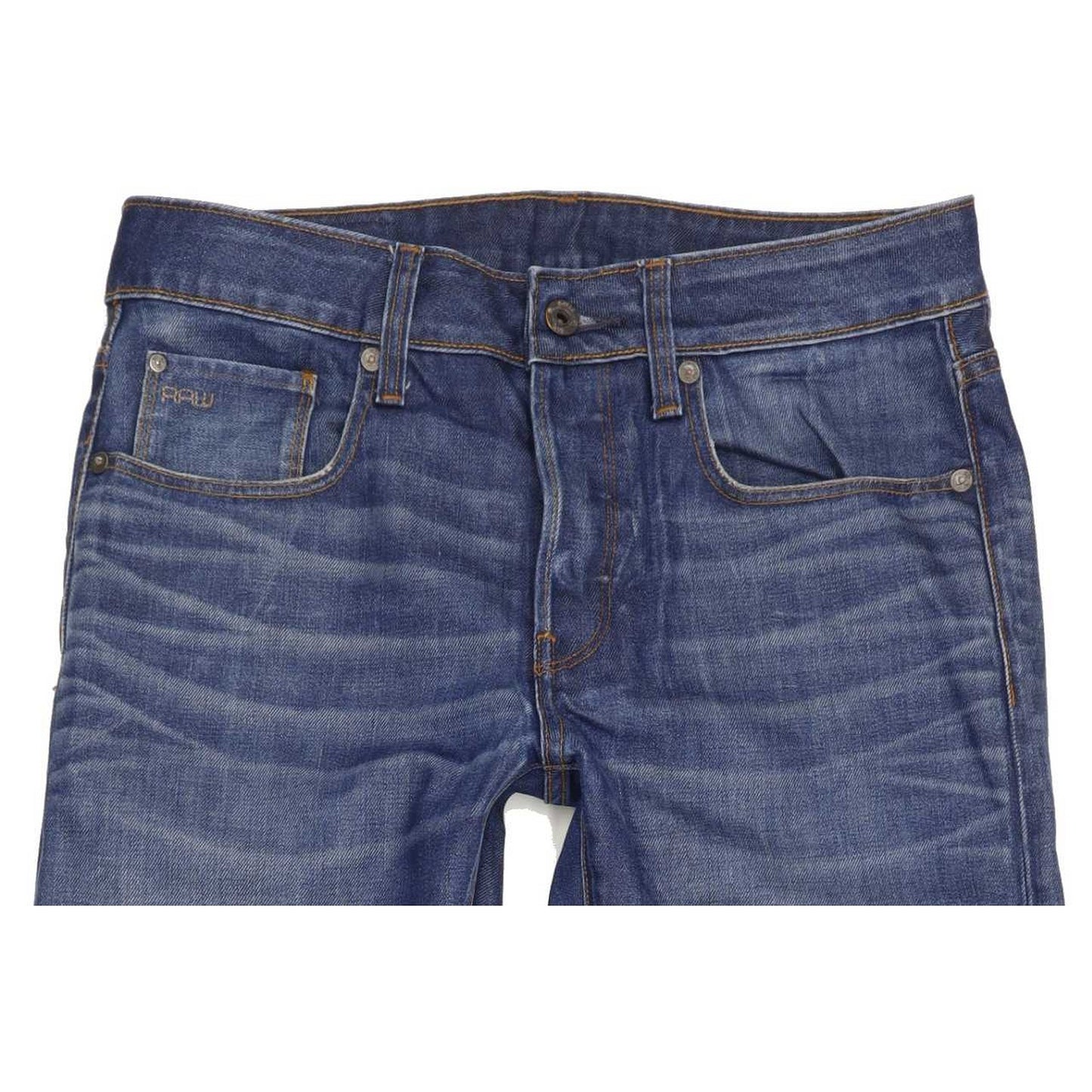 G-Star 3301 Men Blue Straight Regular Jeans W31 L33