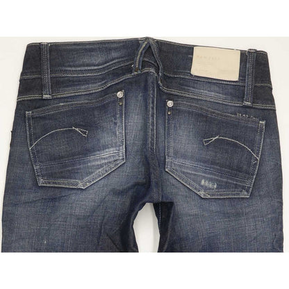 G-Star Lynn Women Blue Skinny Slim Stretch Jeans W28 L32