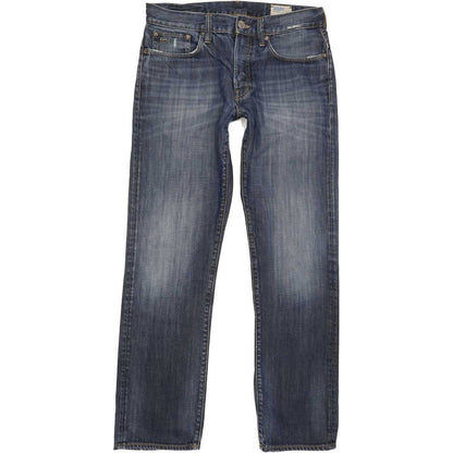 G-Star 3301 Men Blue Straight Slim Jeans W31 L31