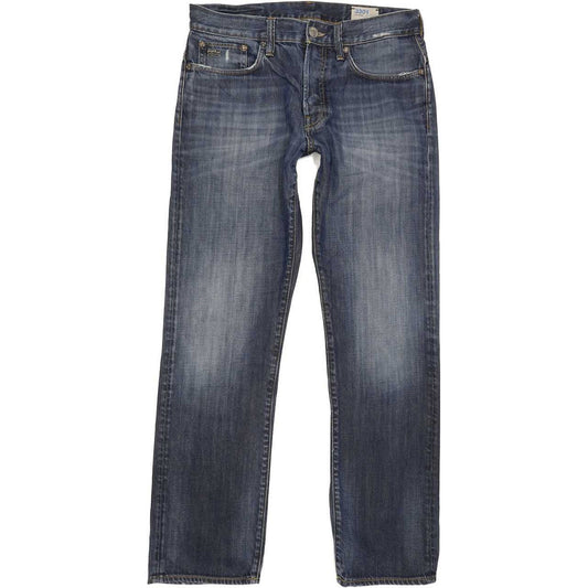 G-Star 3301 Men Blue Straight Slim Jeans W31 L31