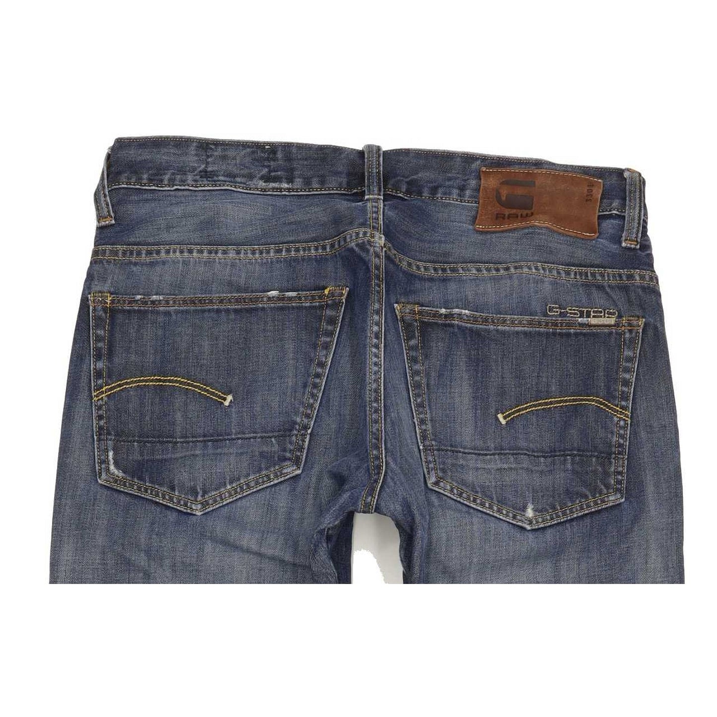 G-Star 3301 Men Blue Straight Slim Jeans W31 L31