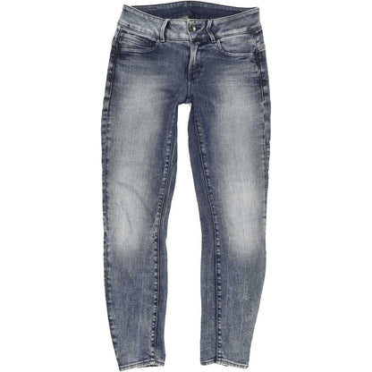 G-Star Midge D-Cody Women Blue Skinny Slim Stretch Jeans W29 L29