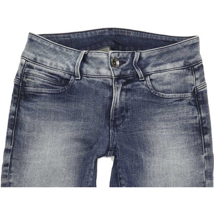 G-Star Midge D-Cody Women Blue Skinny Slim Stretch Jeans W29 L29