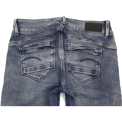 G-Star Midge D-Cody Women Blue Skinny Slim Stretch Jeans W29 L29