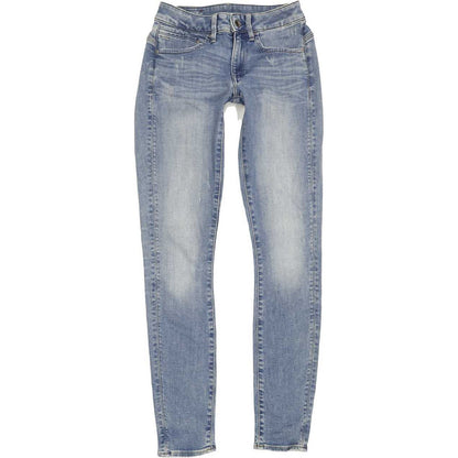 G-Star Midge Women Blue Skinny Slim Stretch Jeans W27 L31