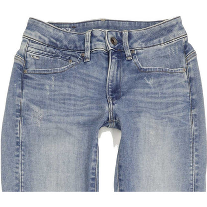 G-Star Midge Women Blue Skinny Slim Stretch Jeans W27 L31