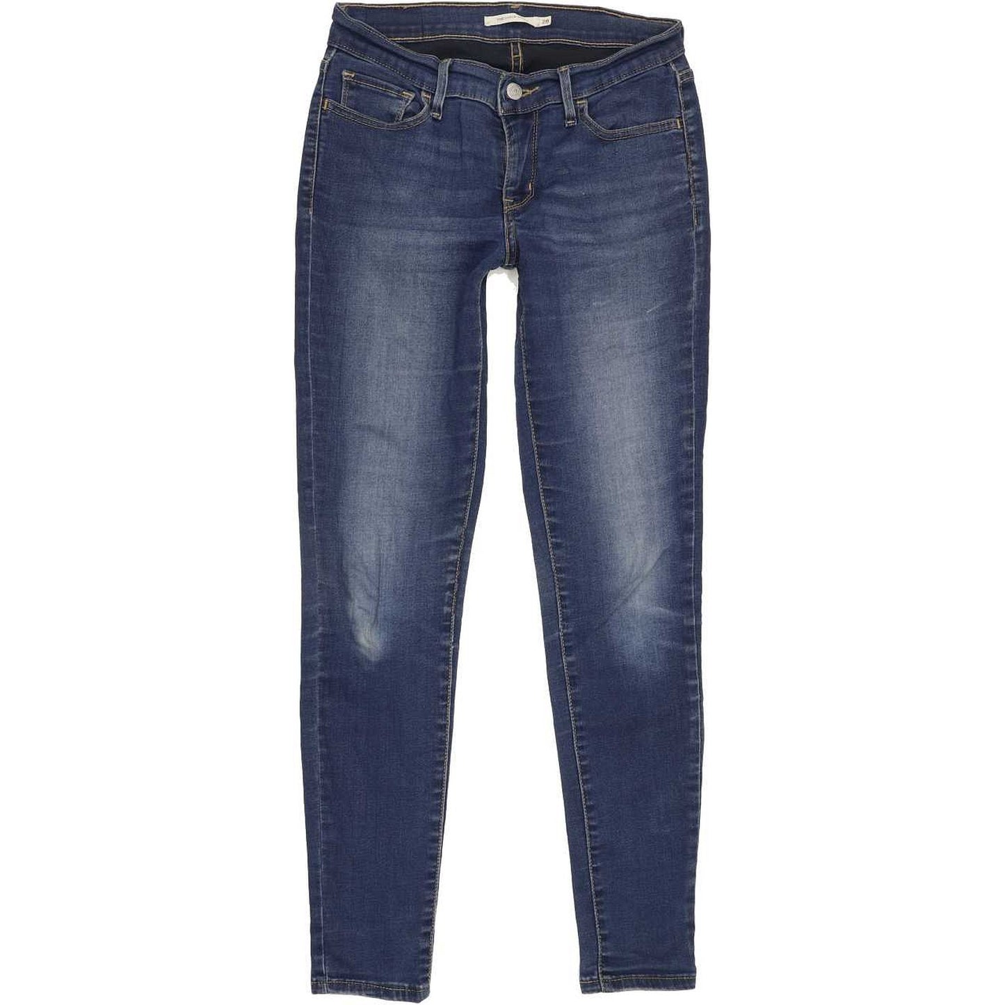 Levi's 710 Super Women Blue Skinny Jeans W28 L28