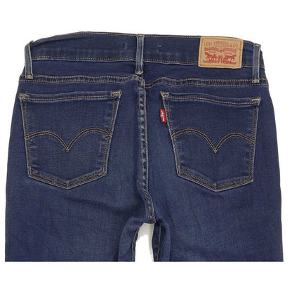 Levi's 710 Super Women Blue Skinny Jeans W28 L28