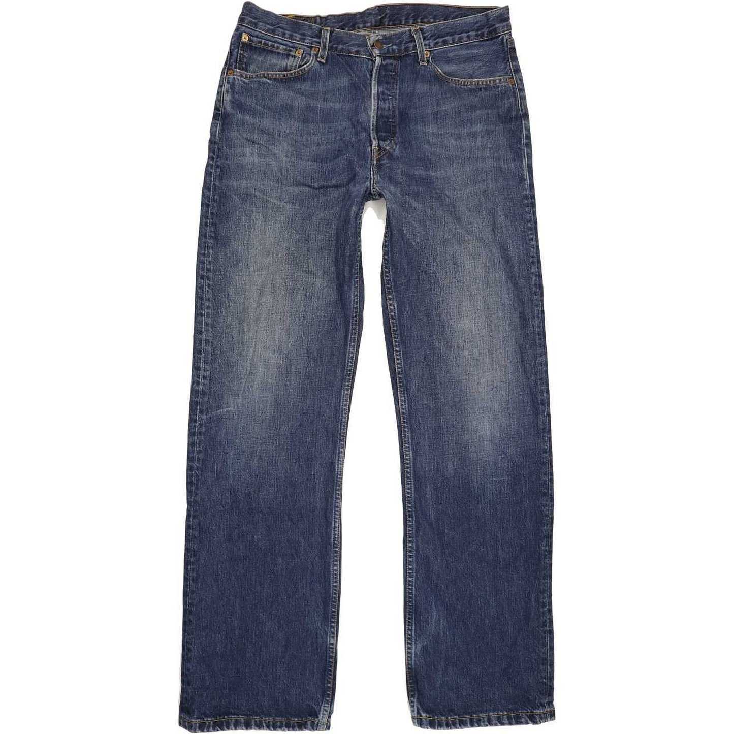 Levi's 508 Men Blue Straight Slim Jeans W33 L34