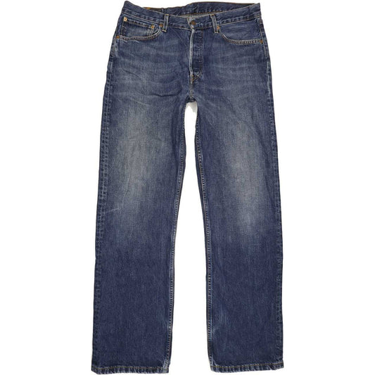 Levi's 508 Men Blue Straight Slim Jeans W33 L34