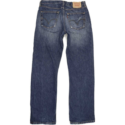 Levi's 508 Men Blue Straight Slim Jeans W33 L34