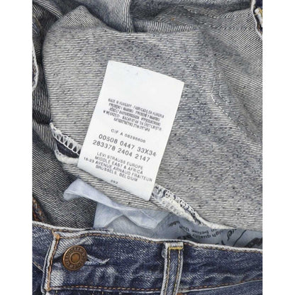 Levi's 508 Men Blue Straight Slim Jeans W33 L34