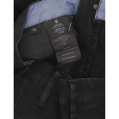 G-Star Bronson Women Black Skinny Slim Chino Stretch Jeans W28 L25