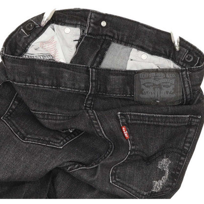Levi's 510 Kids Charcoal Skinny Slim Stretch Jeans W26 L31