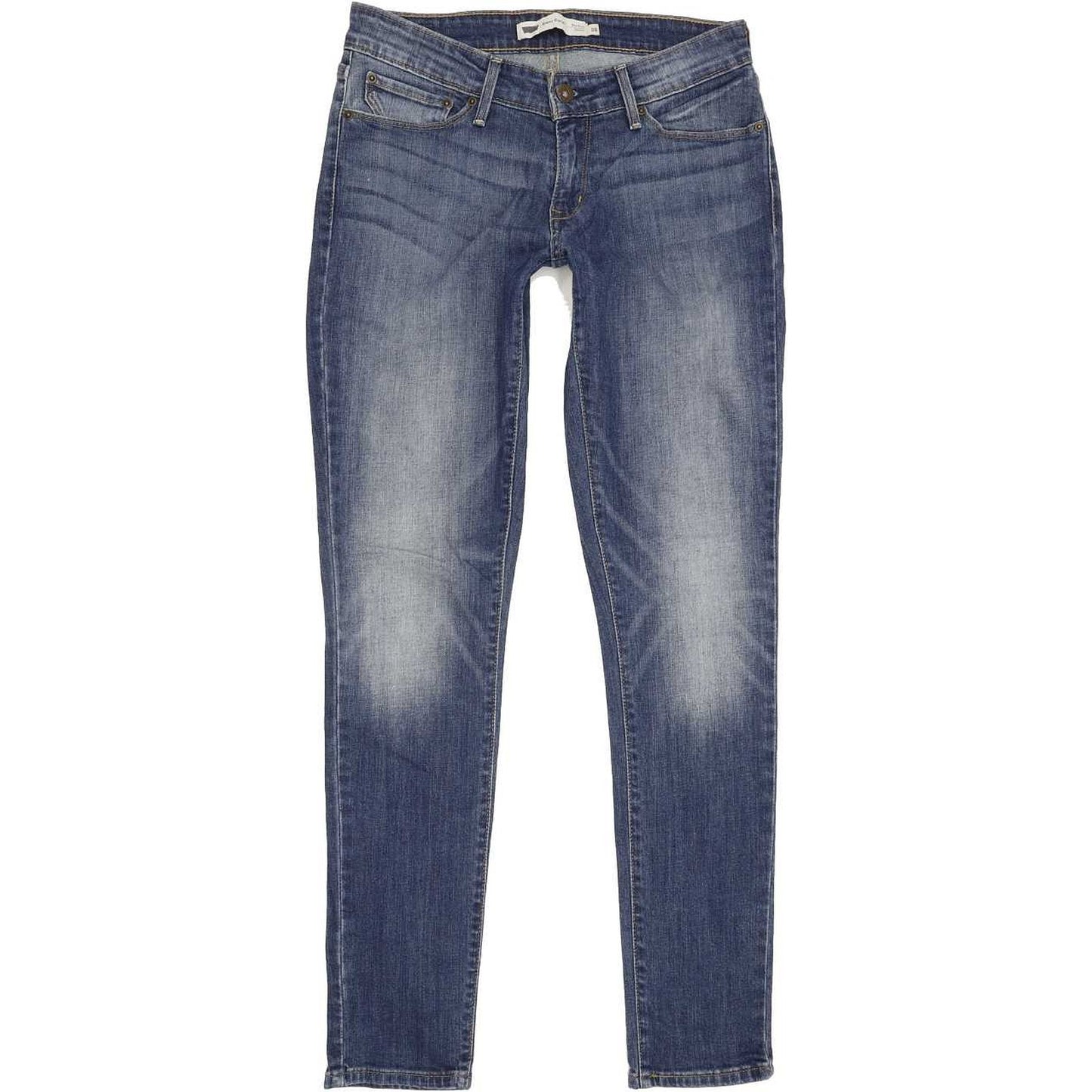 Levi's Demi Curve Women Blue Skinny Regular Stretch Jeans W28 L31