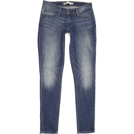 Levi's Demi Curve Women Blue Skinny Regular Stretch Jeans W28 L31