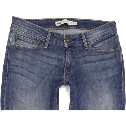 Levi's Demi Curve Women Blue Skinny Regular Stretch Jeans W28 L31