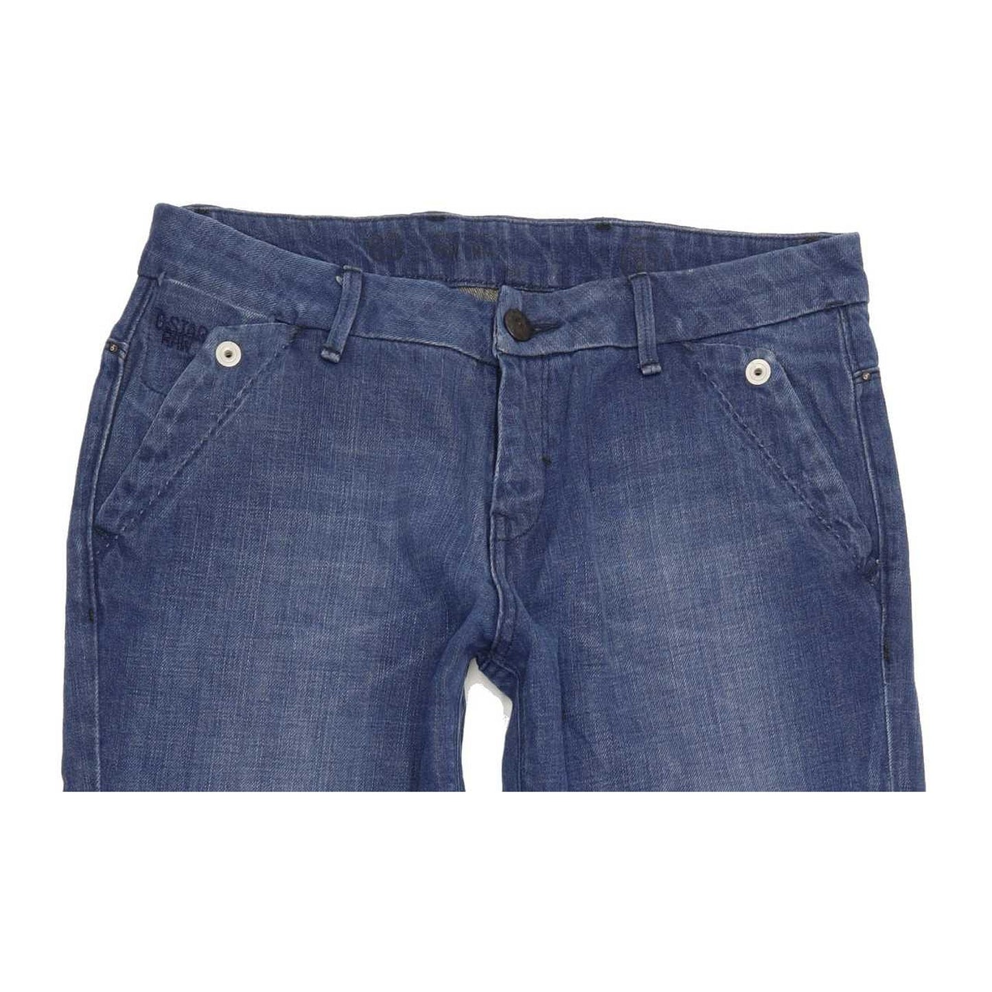 G-Star Gate Slacks Women Blue Bootcut Slim Jeans W30 L32