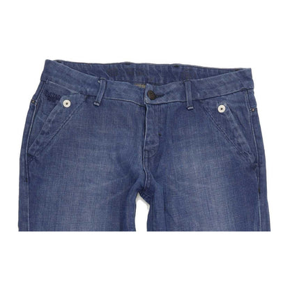 G-Star Gate Slacks Women Blue Bootcut Slim Jeans W30 L32