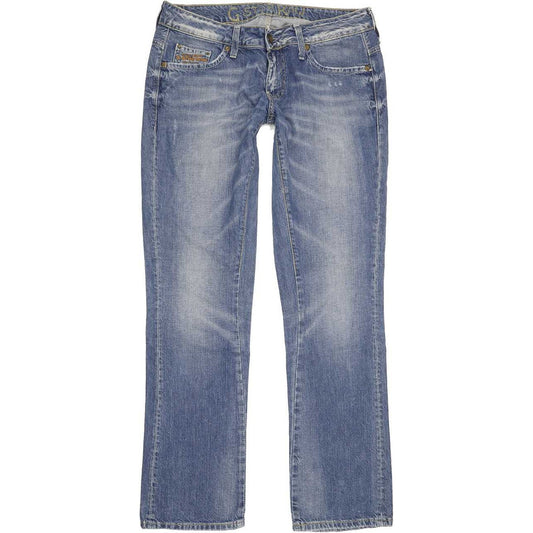 G-Star Reese Women Blue Straight Slim Jeans W31 L32