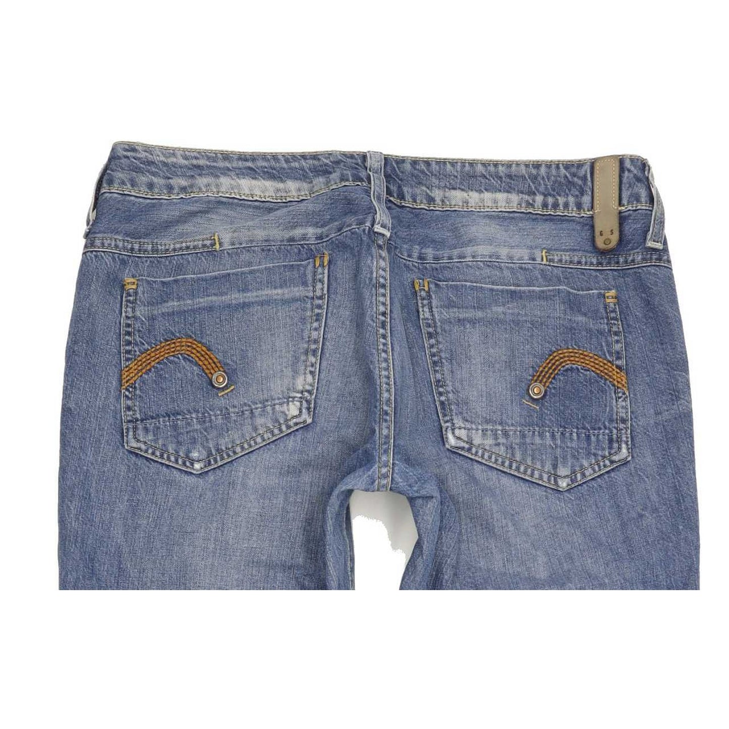 G-Star Reese Women Blue Straight Slim Jeans W31 L32