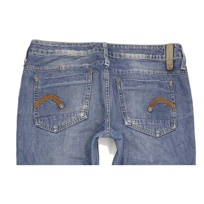 G-Star Reese Women Blue Straight Slim Jeans W31 L32