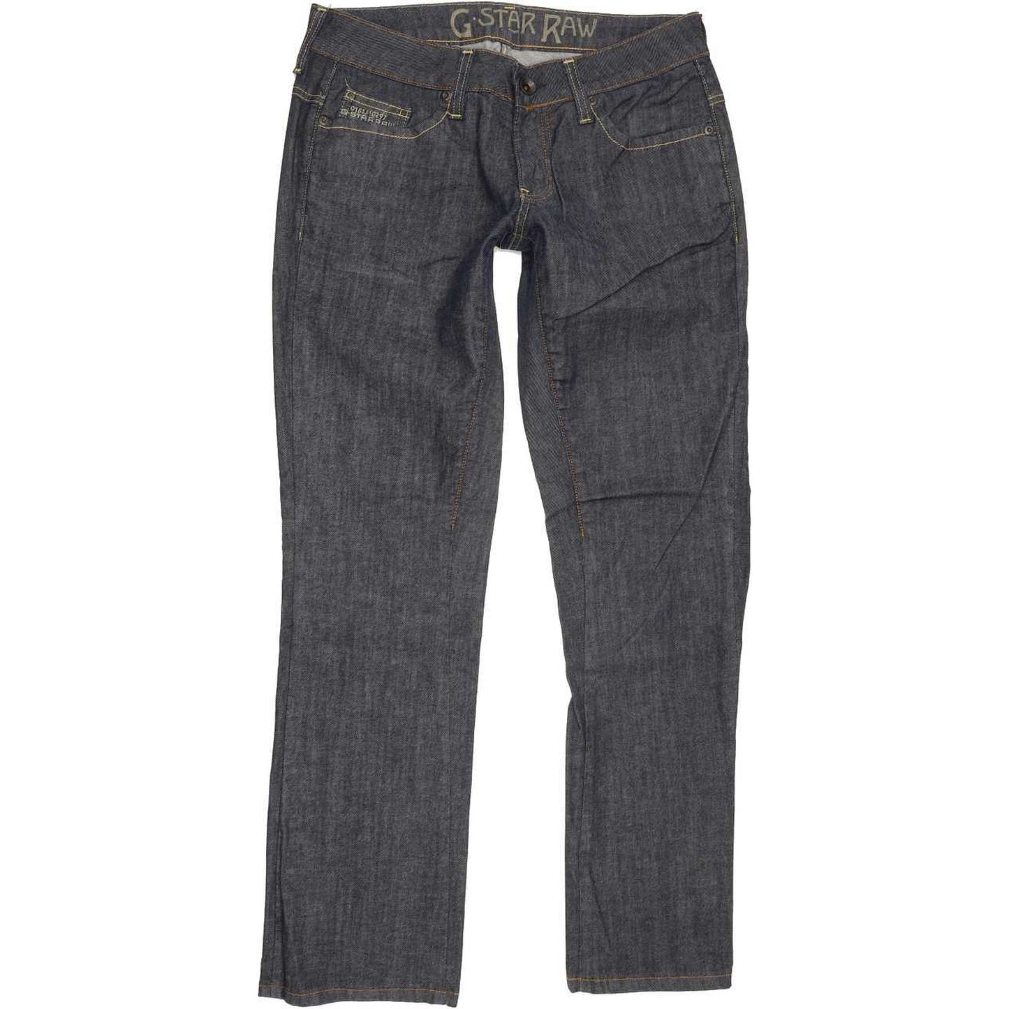 G-Star Reese Women Blue Straight Slim Stretch Jeans W31 L30