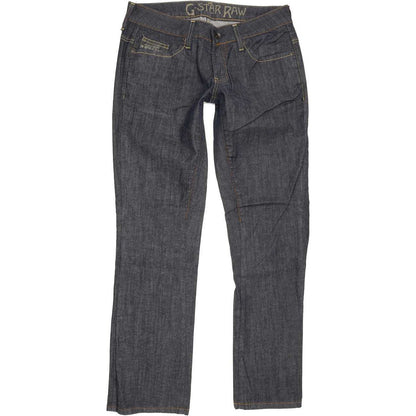 G-Star Reese Women Blue Straight Slim Stretch Jeans W31 L30