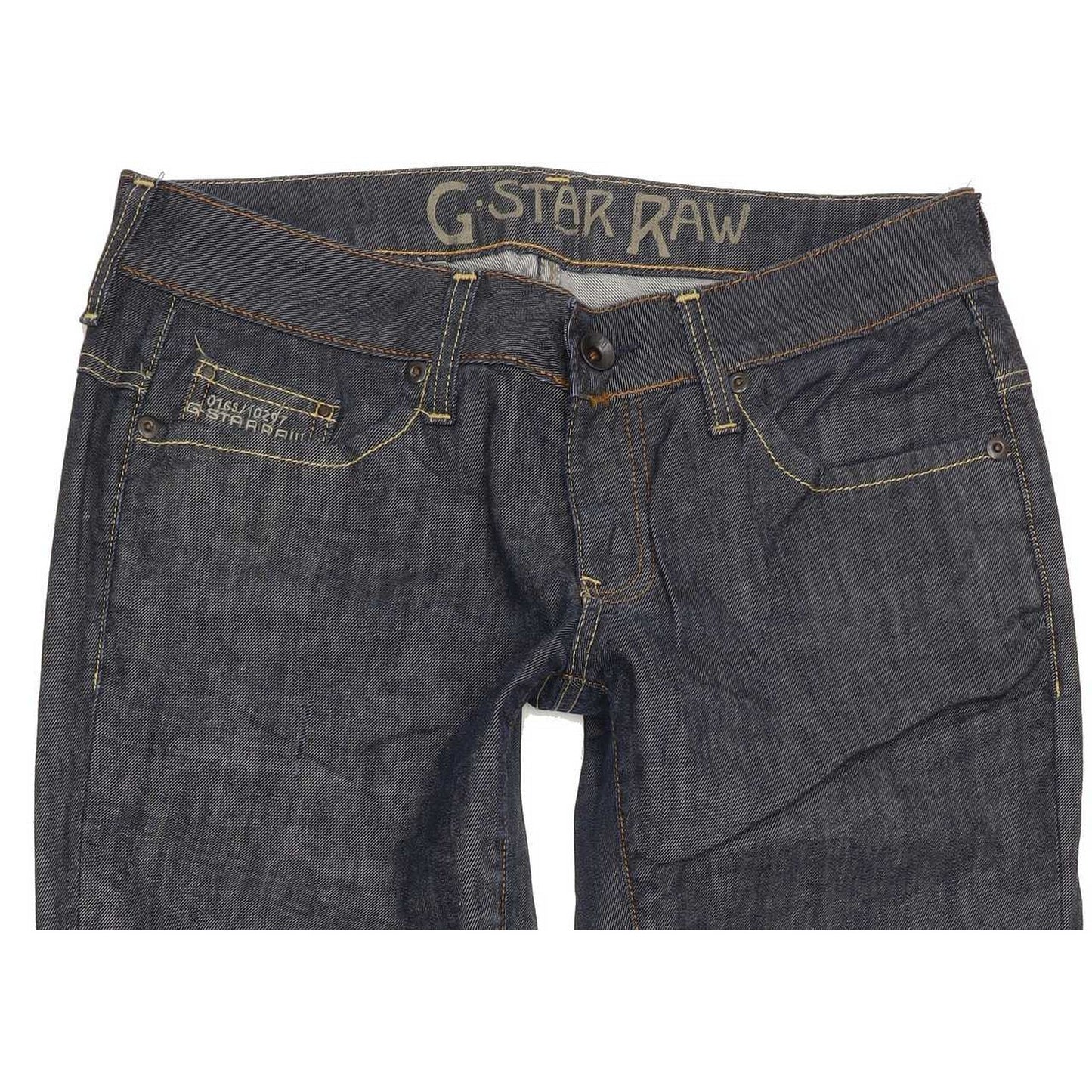 G-Star Reese Women Blue Straight Slim Stretch Jeans W31 L30