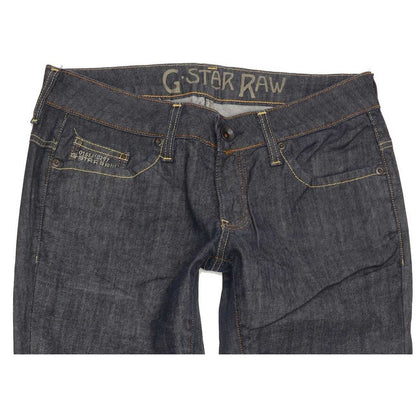 G-Star Reese Women Blue Straight Slim Stretch Jeans W31 L30
