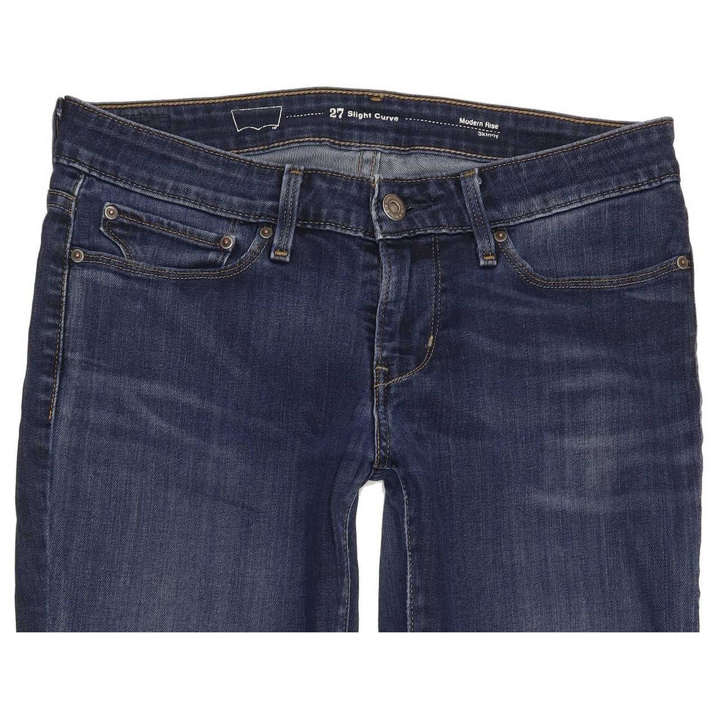 G-Star Slight Curve Women Blue Skinny Slim Stretch Jeans W27 L30