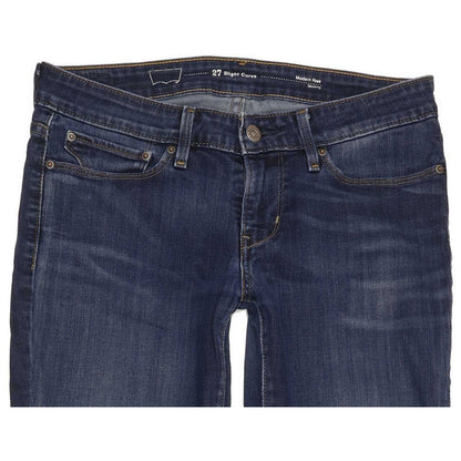 G-Star Slight Curve Women Blue Skinny Slim Stretch Jeans W27 L30