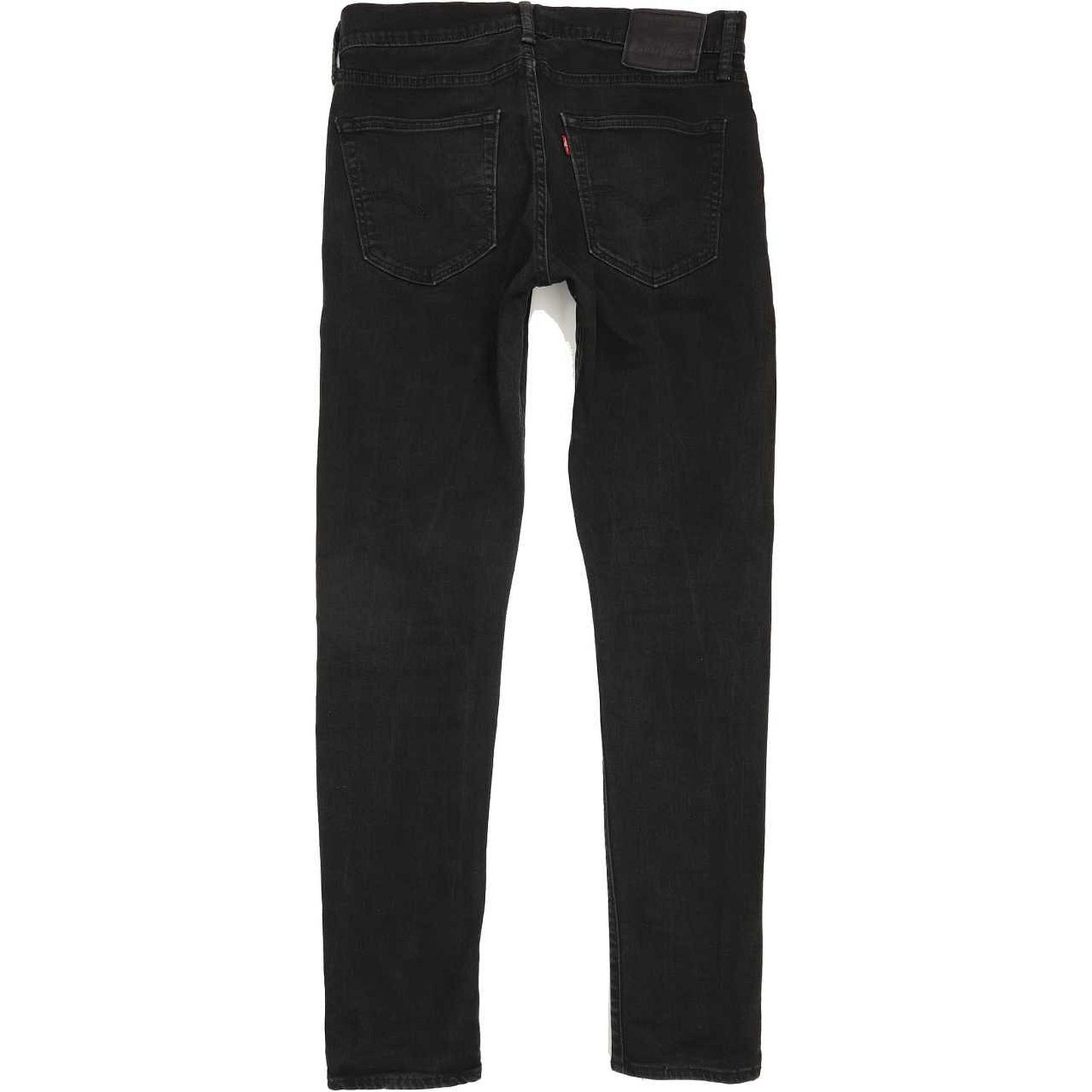 Levi's 512 Men Black Tapered Slim Stretch Jeans W32 L33