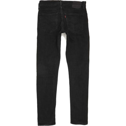 Levi's 512 Men Black Tapered Slim Stretch Jeans W32 L33