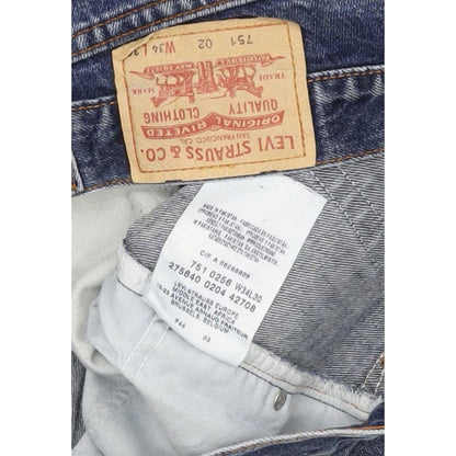 Levi's 751 Men Blue Straight Regular Jeans W34 L30