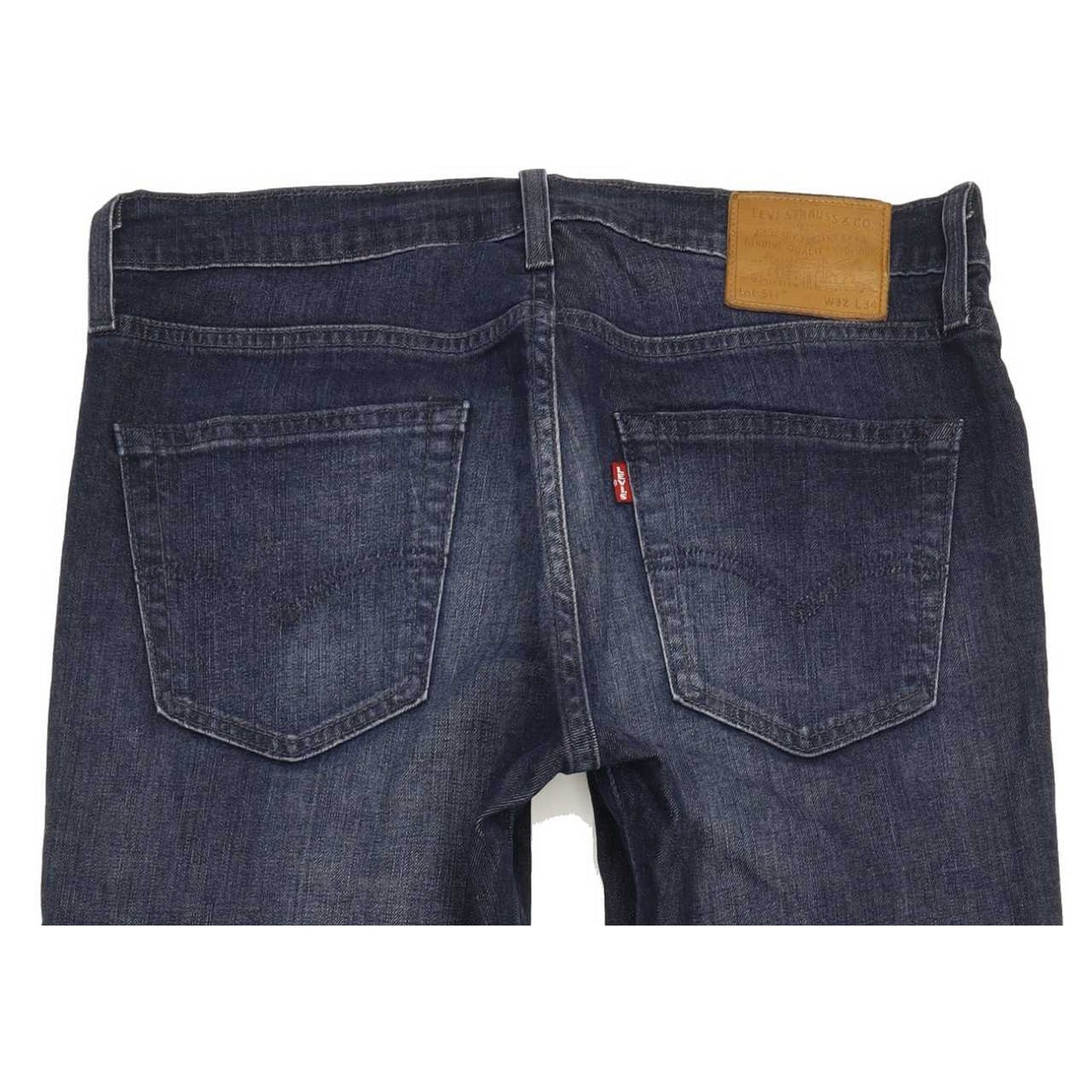 Levi's 511 Men Blue Straight Slim Stretch Jeans W32 L34